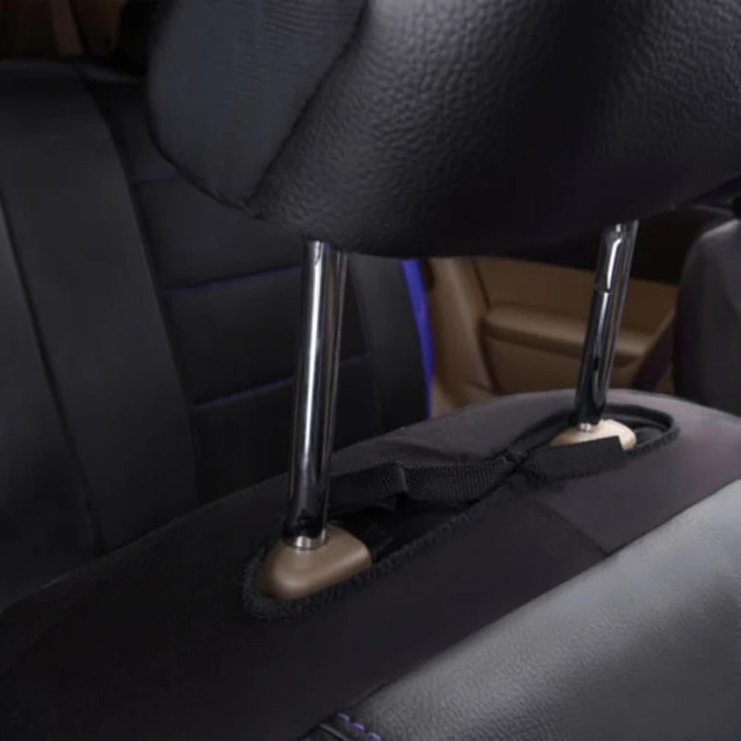 2 pcs Auto-Sitzbezüge Set, für Mercedes Sprinter W907 2018-2022 Rutschfester Bequem Atmungsaktiv Her