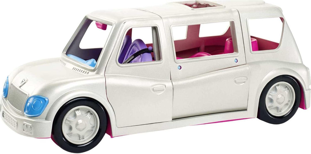 Polly Pocket GDM19 - Modespass Limousine mit Make-up und Modezubehör, Puppen Spielzeug ab 4 Jahren,