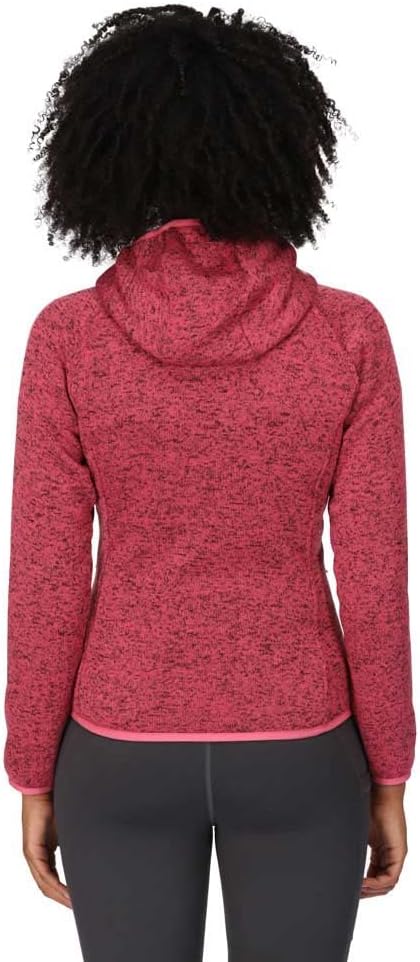 Regatta Damen Women's Newhill Hooded Fleece Jacket Fleecejacke 42 Fruit Dove, 42 Fruit Dove