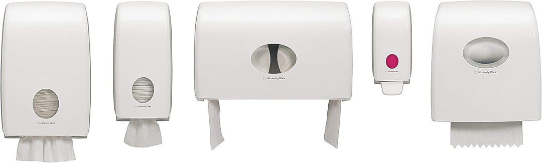Aquarius Spender für Papierhandtücher 6945 – 1 x Papierhandtuchspender, weiss, Papierhandtuchspender