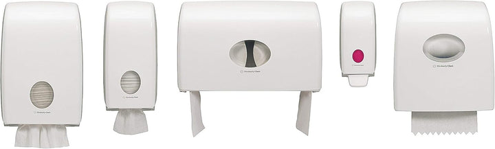 Aquarius Spender für Papierhandtücher 6945 – 1 x Papierhandtuchspender, weiss, Papierhandtuchspender