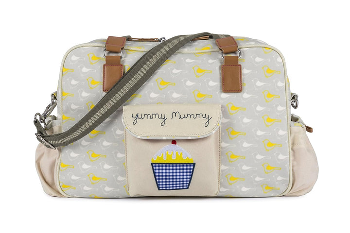 Pink Lining Wickeltasche Yummy Mummy Garden Birds, Garden Birds
