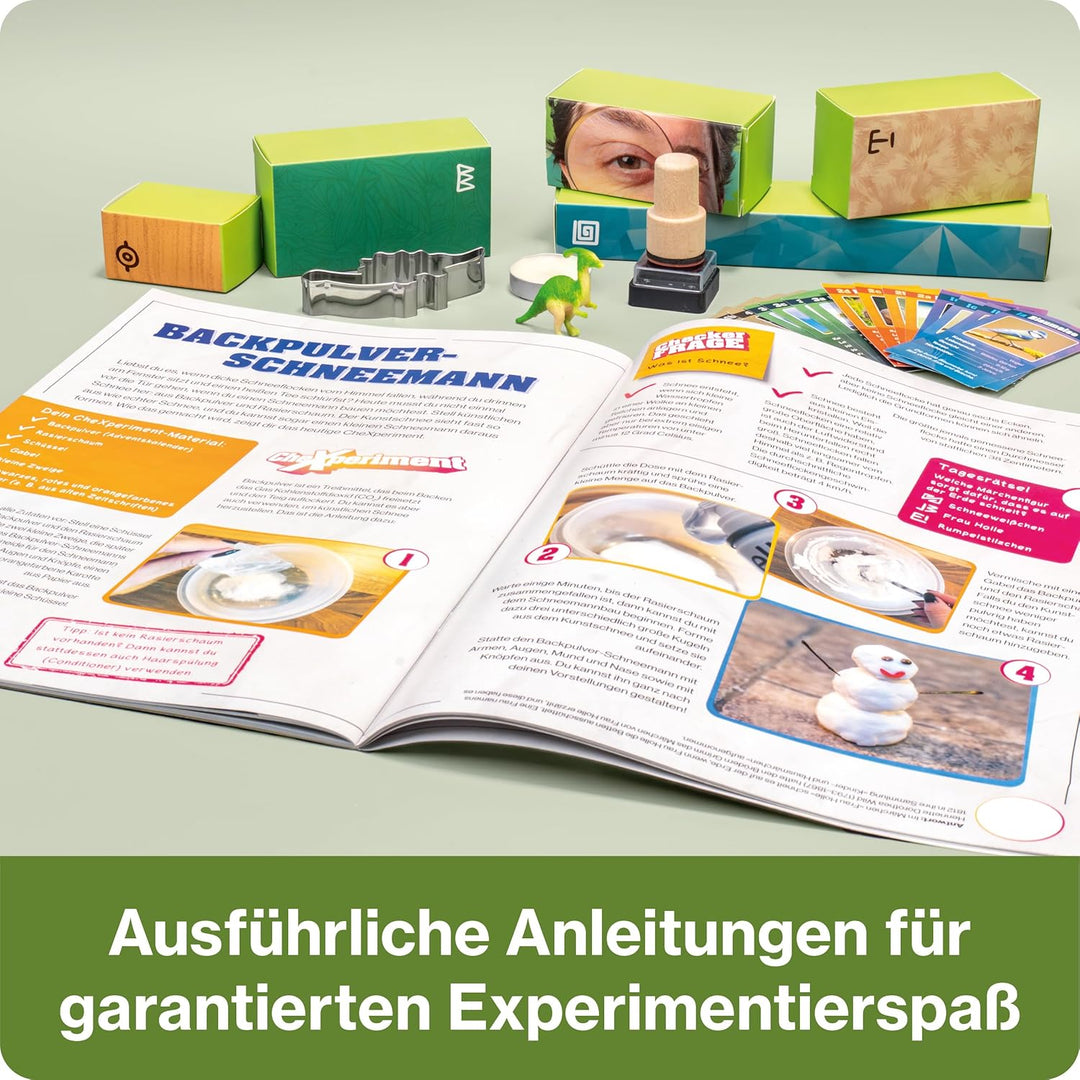 FRANZIS 67330 - CheXperiment Adventskalender Forsche und entdecke mit Checker Tobi! Forsche und entd