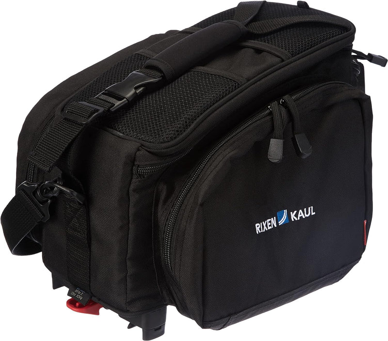 KLICKfix 0267RB Farradtasche Rackpack 2 Plus für Rackt Gepäckträgertasche, Schwarz, 35 x 30 x 23 cm,