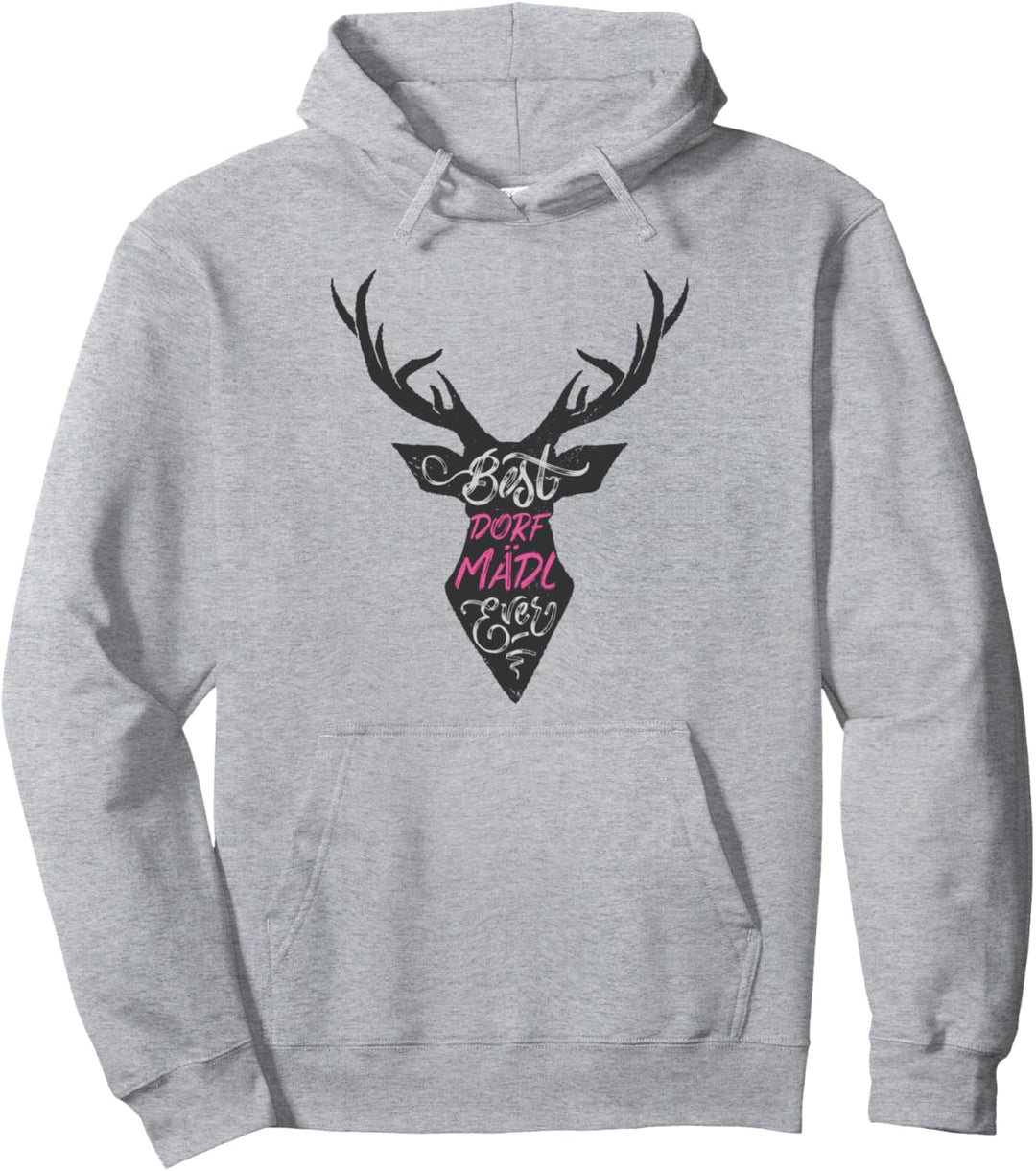Lustiger Dorfmädel & Dorffest Spruch - Dorfkind Pullover Hoodie