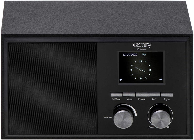CAMRY CR 1180 DAB Internetradio Digitalradio Über 20.000 Sender Weltweit Wi-Fi Verbindung AUX Wetter