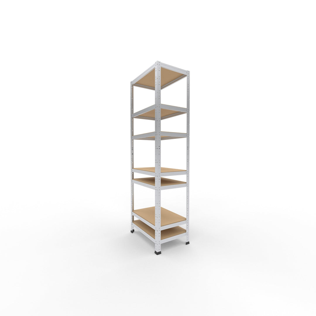 shelfplaza® 180x40x60cm Home Schwerlastregal verzinkt/Metallregal mit 7 Böden/Kellerregal Metall, Ga