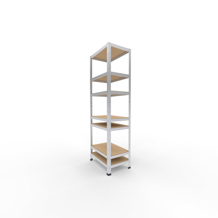 shelfplaza® 180x40x60cm Home Schwerlastregal verzinkt/Metallregal mit 7 Böden/Kellerregal Metall, Ga