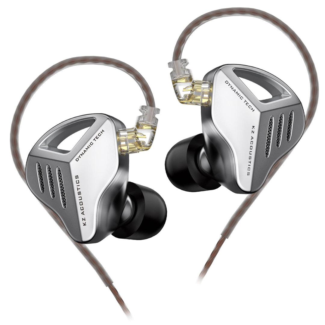 Yinyoo KZ ZVX 10 mm Dual Cavity Super Linear Dynamic Driver HiFi In-Ear-Kopfhörer, KZ Neu verdrahtet