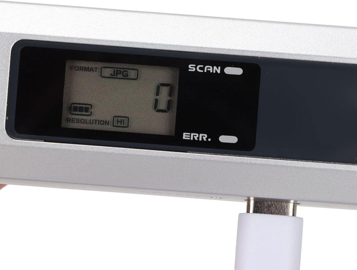 ciciglow Dokumentenscanner, 300 600 900 DPI A4 Tragbarer Handscanner Speicherkartenspeicher Quittung