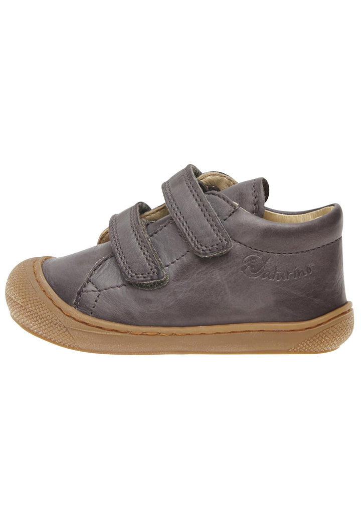Naturino Cocoon VL-Lauflernschuhe aus Nappaleder-Anthrazit 17 EU Anthrazit, 17 EU Anthrazit