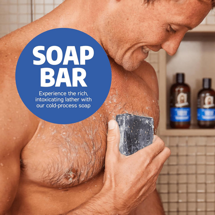 Dr. Squatch Men's Bar Soap - 1 Bar - Fresh Falls - All Natural for Men - Smell like a Crisp Forest W