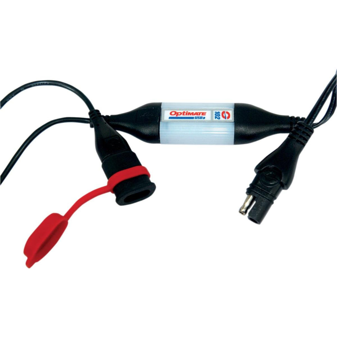 TecMate OptiMATE USB O-102, 1000mA USB-Ladegerät mit automatischer Abschaltung zum Schutz der Batter