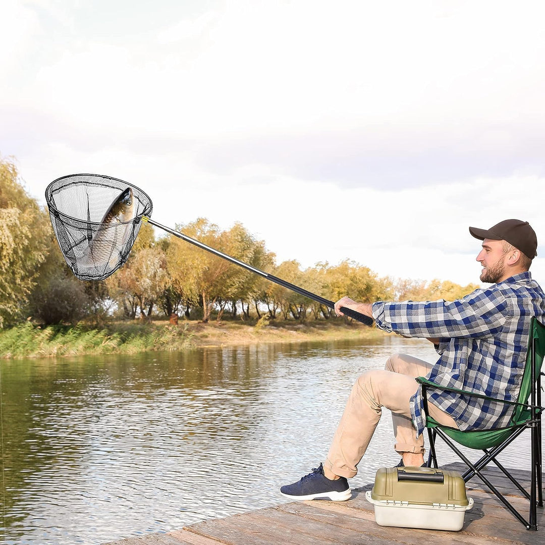 LATERN 2 Stück Schmetterlingsnetz Fischerkescher, 170cm Teleskop Schmetterlingsnetz Fischernetz Pool