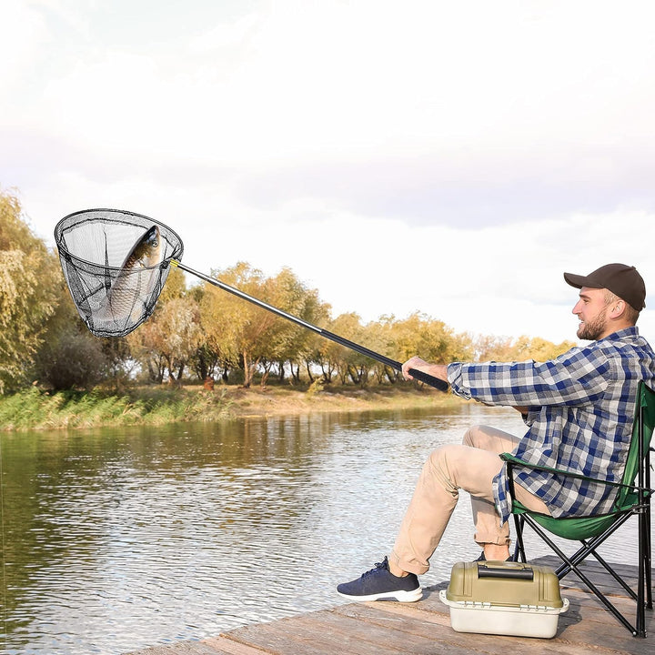 LATERN 2 Stück Schmetterlingsnetz Fischerkescher, 170cm Teleskop Schmetterlingsnetz Fischernetz Pool