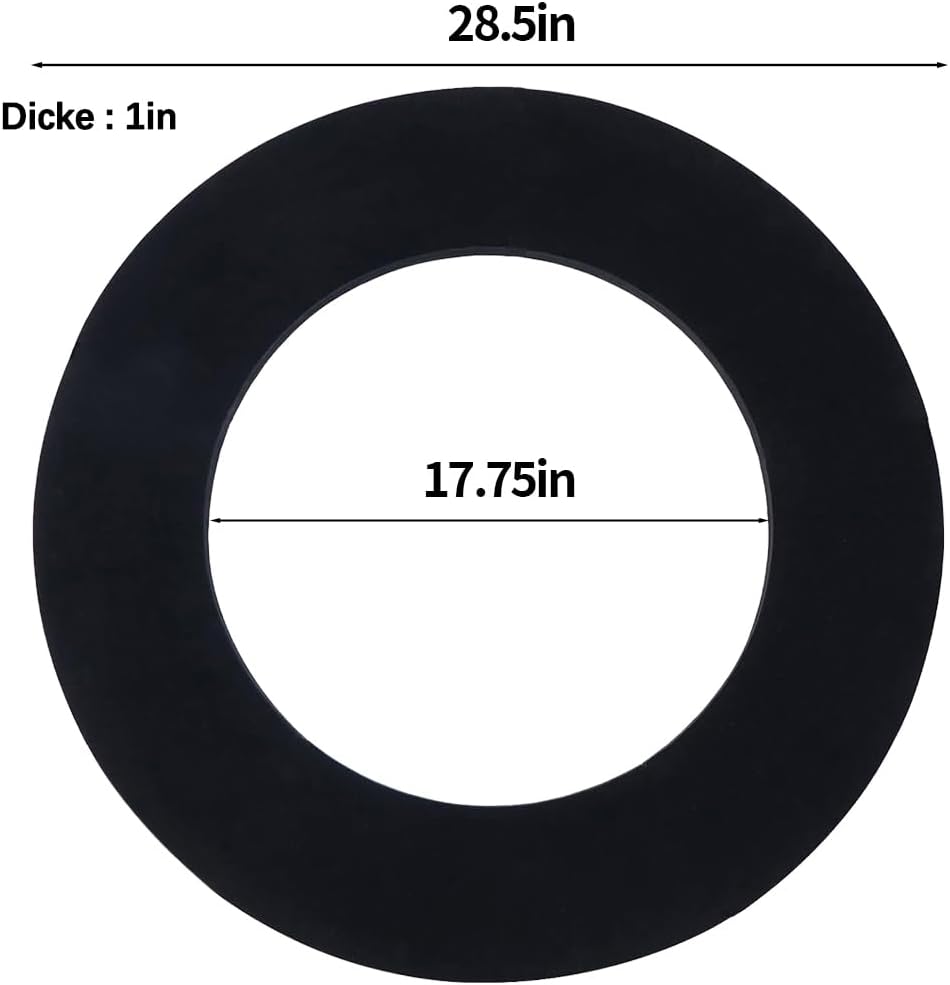 Dartscheibe Dart ZubehöR-Dart Surround Eva,Dartscheibe Schutzring FüR Verpasste WüRfe,Einfache Monta