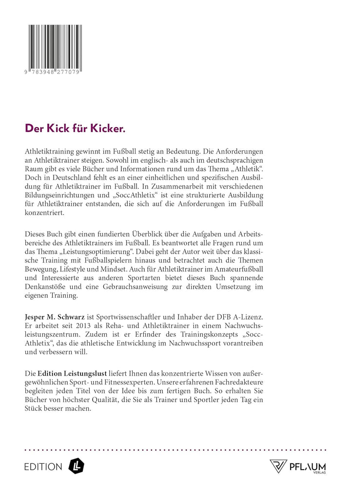 Fussball Performance Training. Athletiktraining für Fussballer. Kraft, Schnelligkeit, Beweglichkeit
