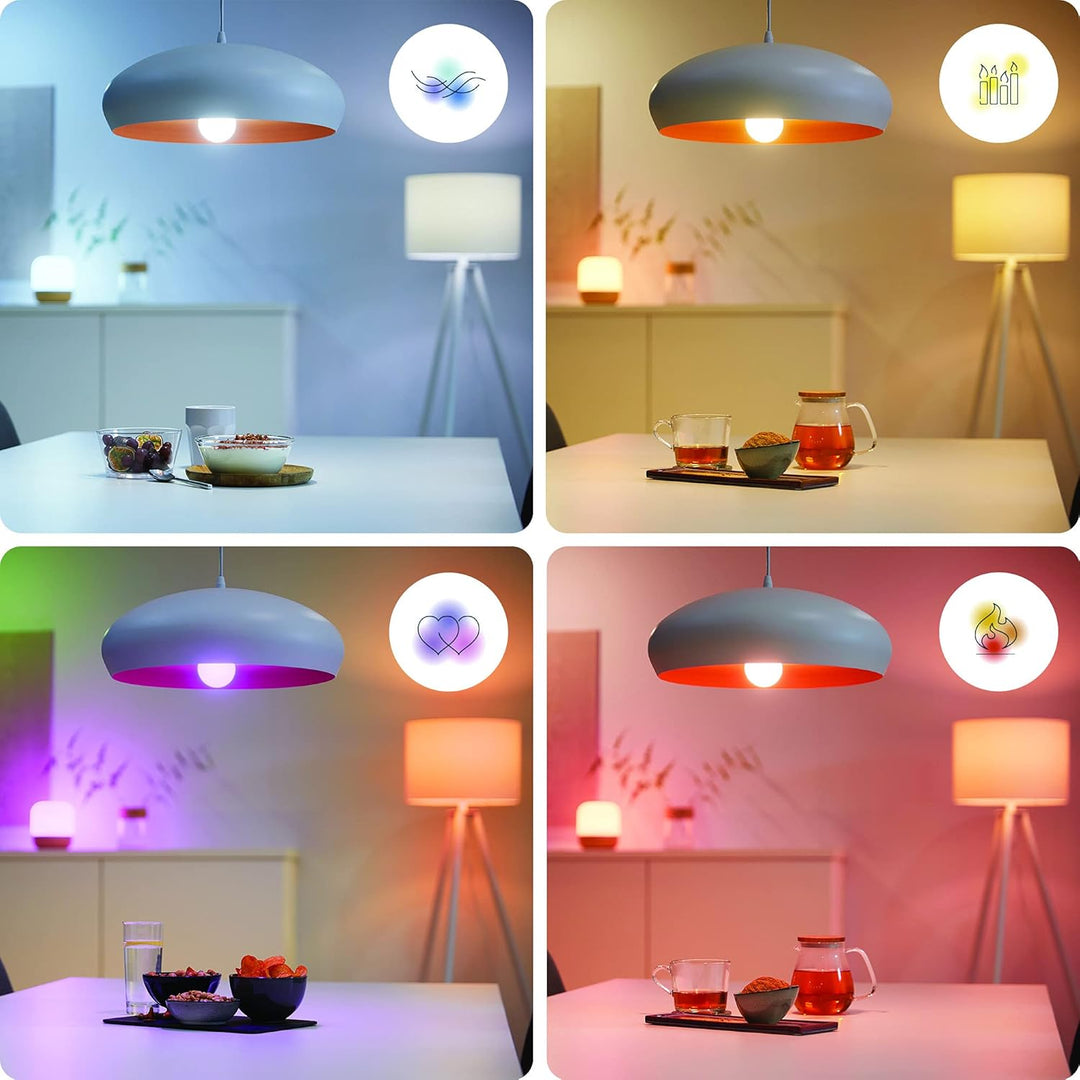 WiZ Hero Tischleuchte, Tunable White & Color, dimmbar, warm- bis kaltweiss, 16 Mio. Farben, smarte S