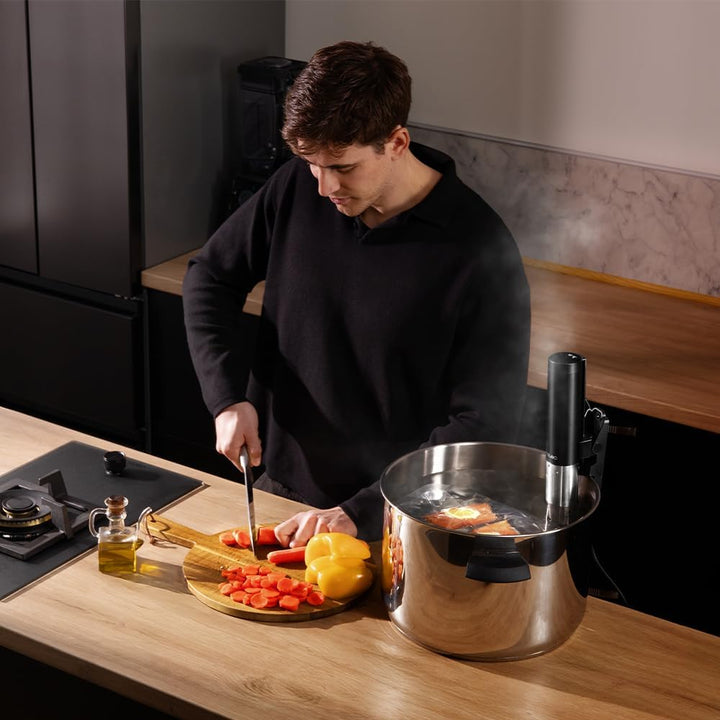 Cecotec Sous Vide SlowVide 1000 Connected, 1000 W Leistung, grosser Temperaturbereich von 5 °C - 95