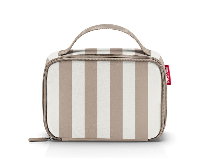 reisenthel thermocase summerstripes coffee – Kleine Kühltasche für Kosmetik, Medikamente, Snacks u.