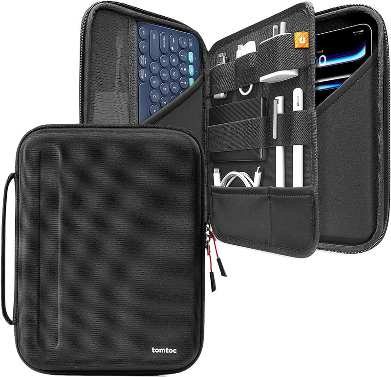 tomtoc Portfolio Tablet Tasche für 11 Zoll iPad Pro M2&M1 4/3/2/1 2022-2018, 10,9" iPad 10 2022, 10,