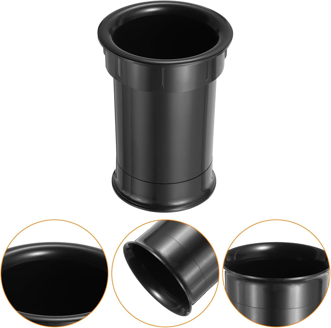 QUARKZMAN 3 Stück Lautsprechergehäuse Bassreflexrohr 60 x 80 mm Lautsprecher Portrohr für Bassreflex