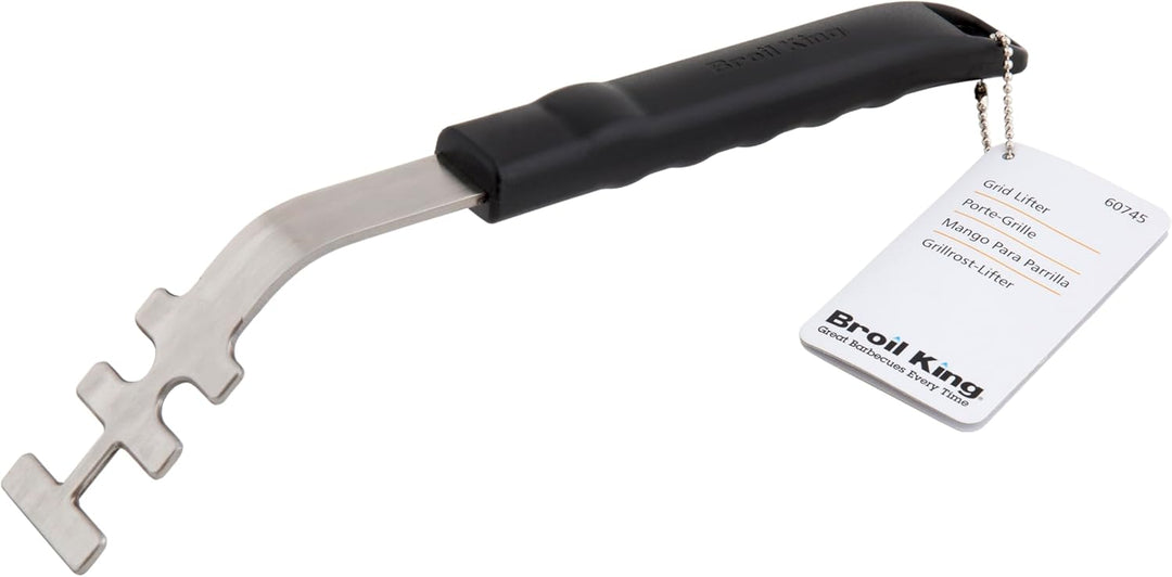 Broil King Grill-/Grillzubehör, Narrow Grillrost-Lifter, Edelstahl, 27 x 5 x 5 cm, 60745