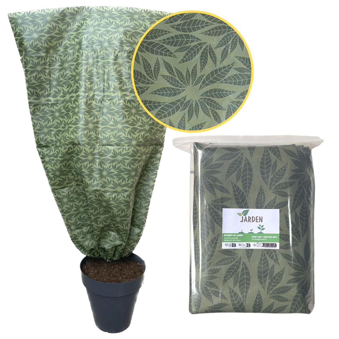 Jarden© 4er-Set Pflanzenschutzhaube 120x180 cm – 50 g/m² Vlies – Frostschutz Abdeckung für Pflanzen