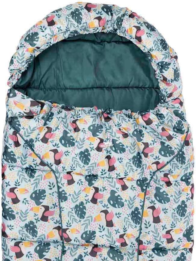 Trespass Bunka Schlafsäcke, Tropical Bird Print, One Size