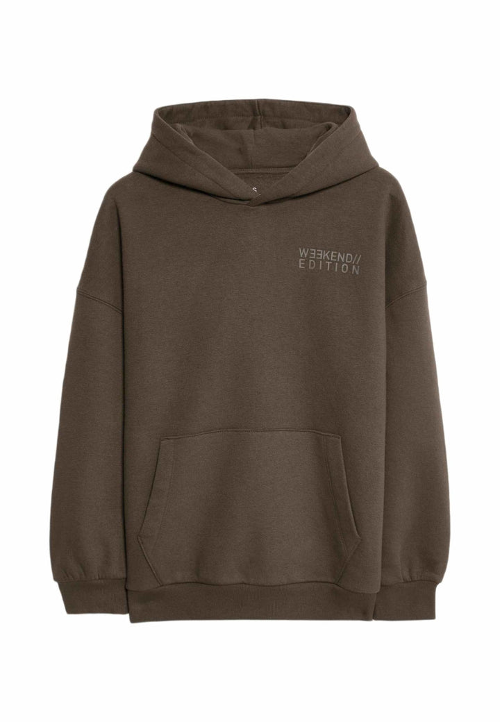 Marks & Spencer Hoodie Mit Hohem Baumwollanteil (6–16 J.) 122 Chocolate, 122 Chocolate