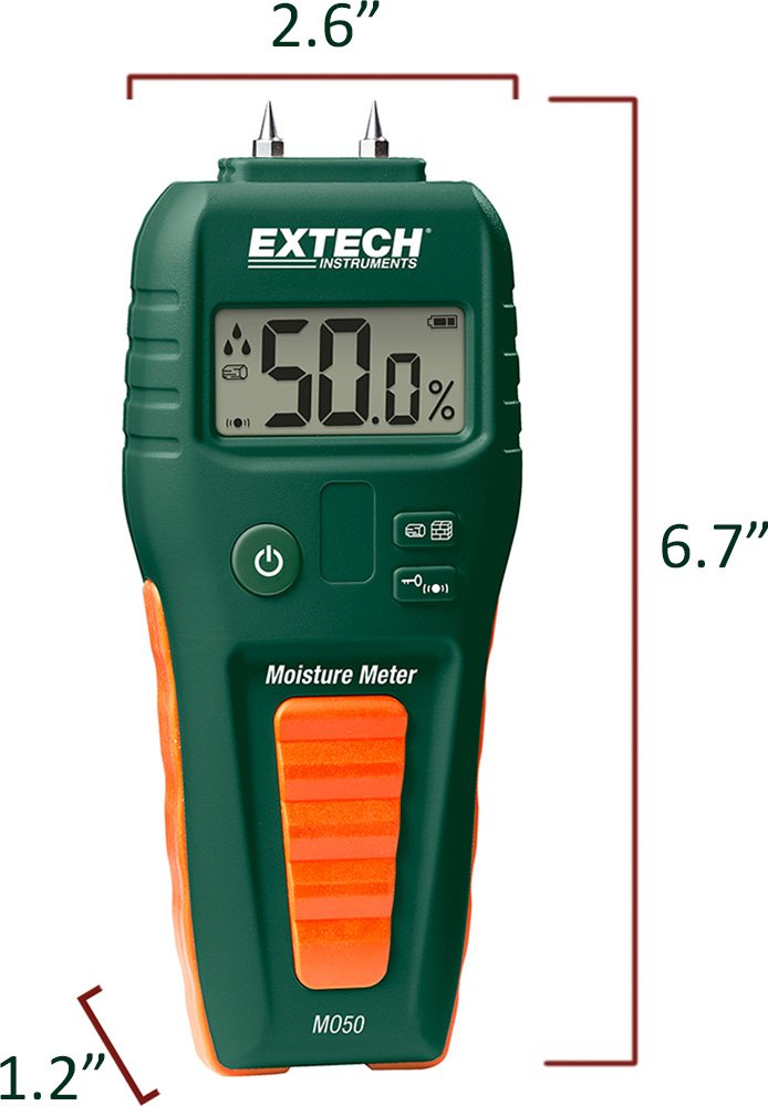 Extech Kompaktes Feuchtigkeitsmessgerät, 1 Stück, MO50