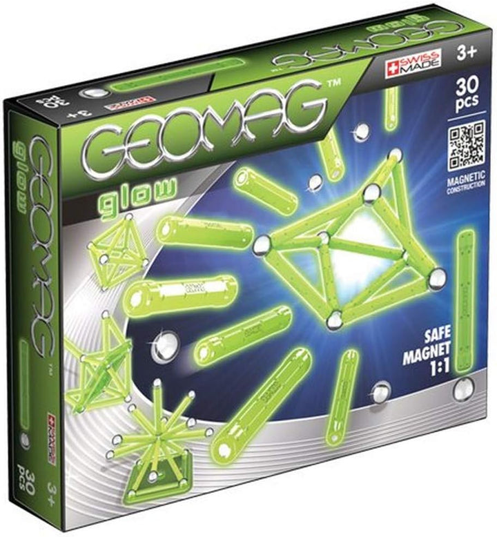 Geomag, Classic Glow 335, Magnetkonstruktionen und Lernspiele, 5 years to 99 years, 30-teilig 30 Stü
