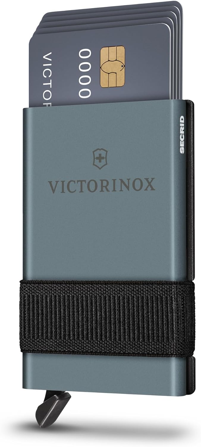 VICTORINOX Smart Card Wallet, 2 in 1 Portemonnaie mit Multitool, 10 Funktionen, Swiss Made, Kartenet