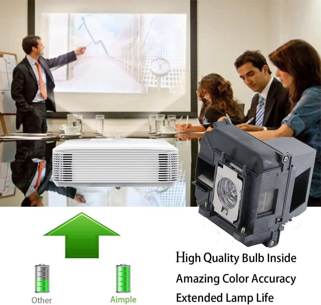 Aimdio V13H010L68 Lampe Ersatzlampe für EPSON ELPLP68 EH-TW5900 EH-TW5910 EH-TW6000 EH-TW6100W EH-TW