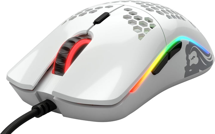 GLORIOUS Model O- (Minus) Compact Wired Gaming Mouse - 58g Superlight Honeycomb Design, RGB, Pixart