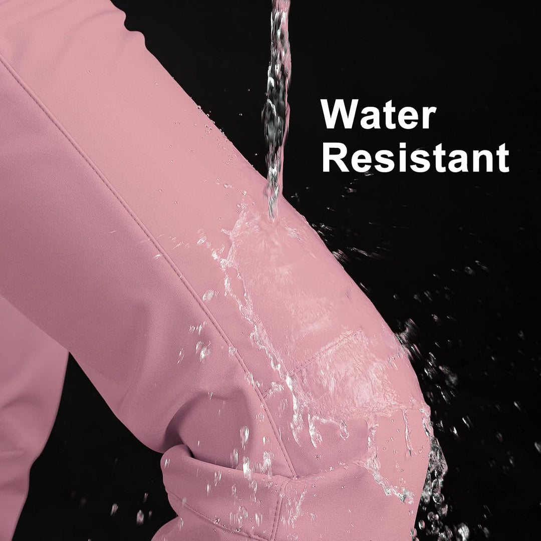33,000ft Damen Skihose Hosenträgerhose Outdoorhose Wasserdicht Winddichte Softshellhose Warme Gefütt