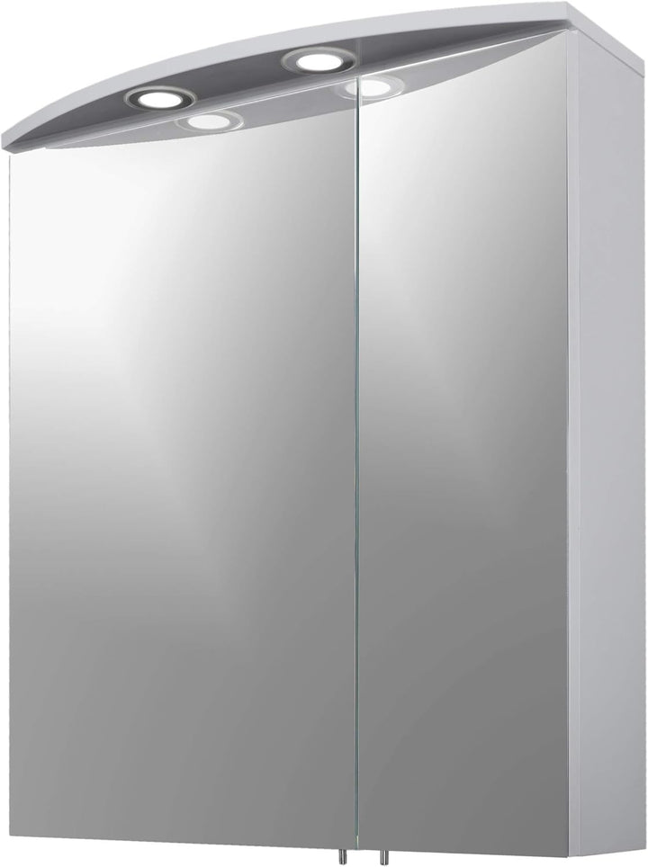 Schildmeyer Spiegelschrank »Verona LED«, Breite 60 cm 60 cm LED, 60 cm LED