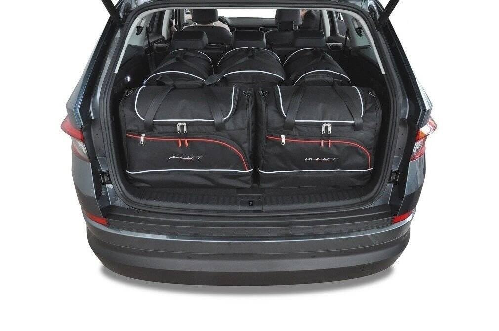 KJUST Dedizierte Kofferraumtaschen 1 stk kompatibel mit SKODA KODIAQ I 2016-2023