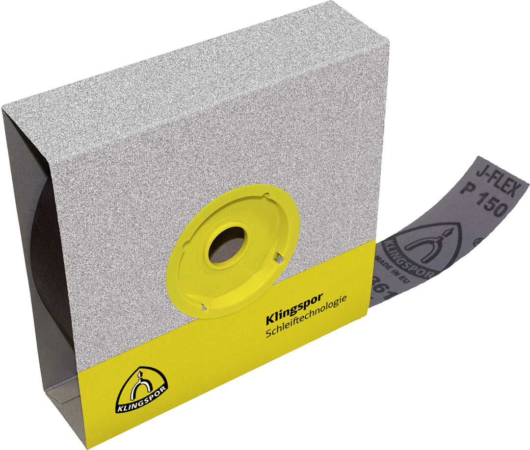 Klingpsor 3949 KL 361 JF, Schleifleinen, braun, 115X50000, 120, 1