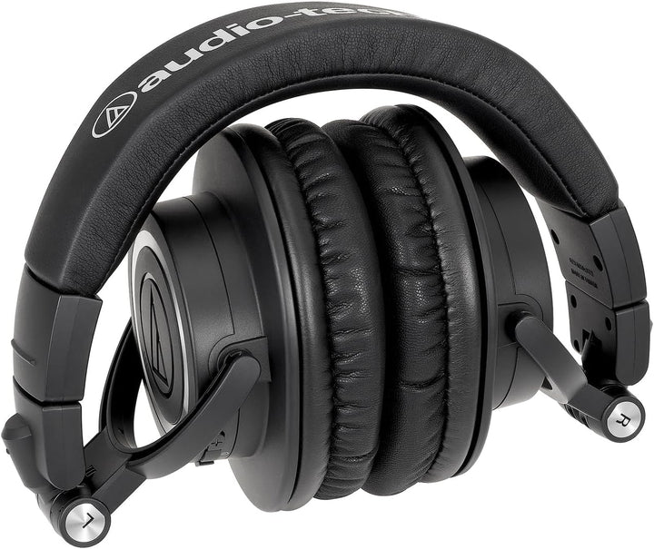 Audio-Technica M50xBT2 Kabelloser Kopfhörer Schwarz Black Bluetooth Single, Black Bluetooth Single