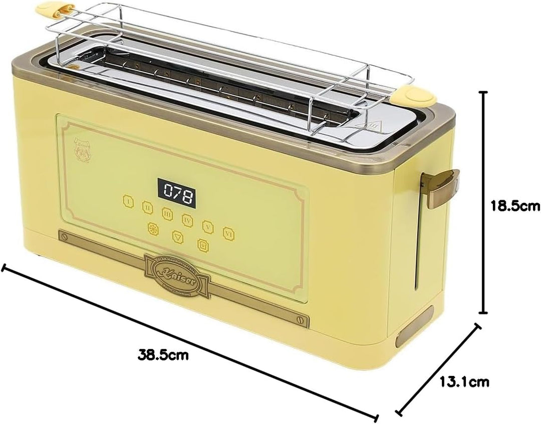 KAISER Toaster T 4000 ElfEm Retro-Toaster, 6 verschiedene Toaststufen für beste Ergebnisse