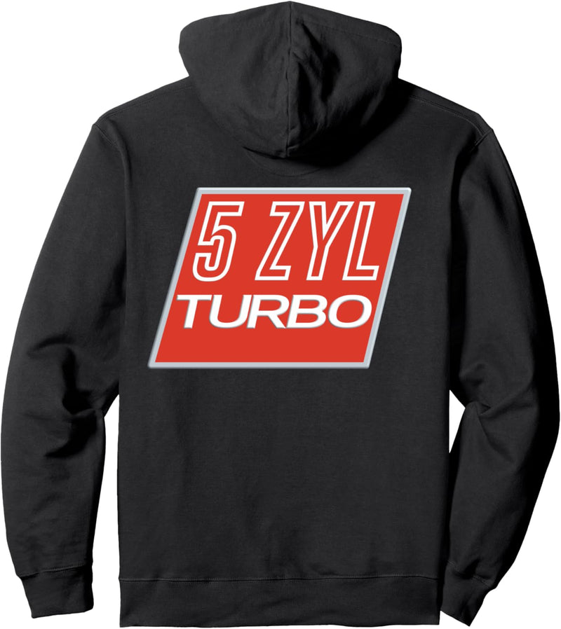 5 Zylinder Retro Rennsport Motor Engine KFZ Auto Tuning Pullover Hoodie