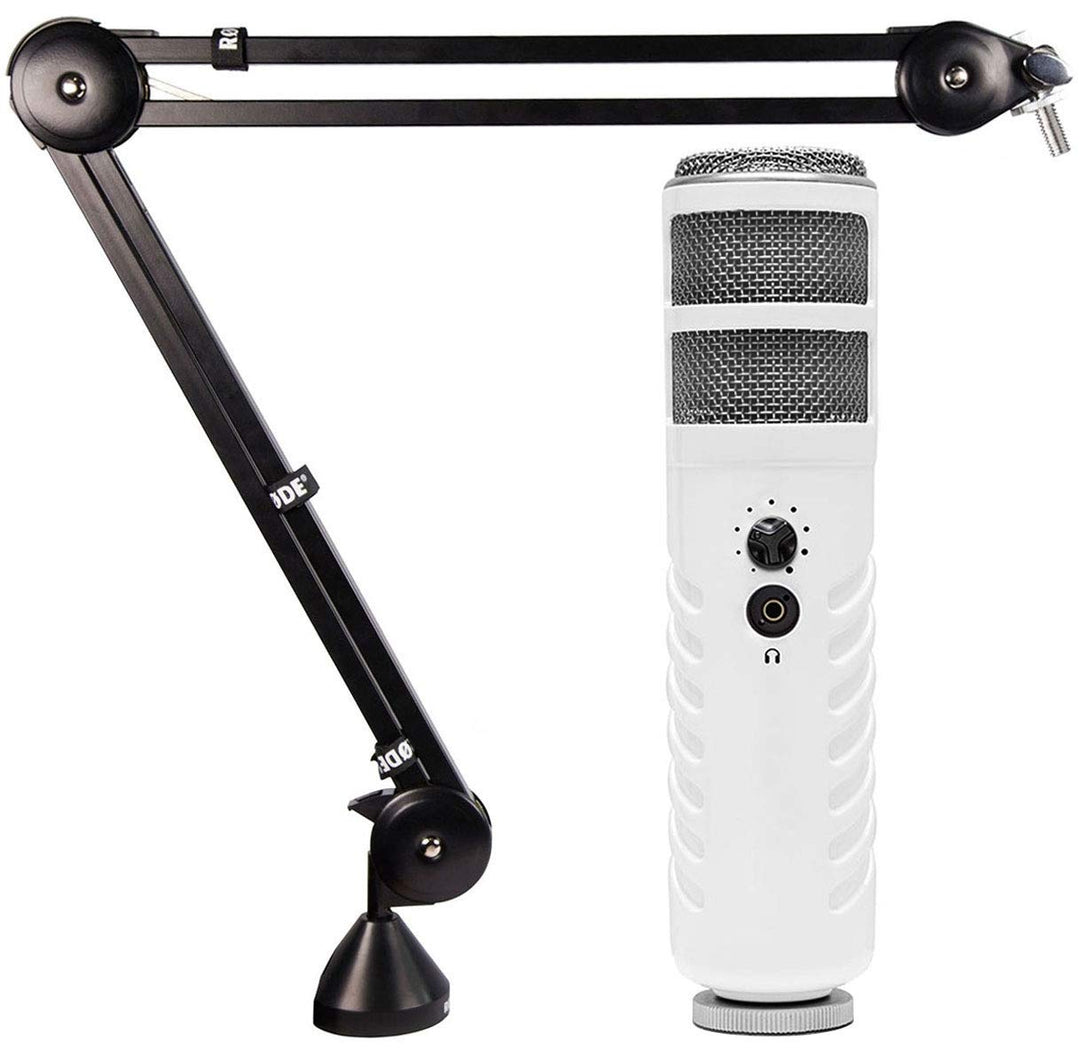 Rode Podcaster USB Mikrofon + PSA1 Gelenkarm-Stativ