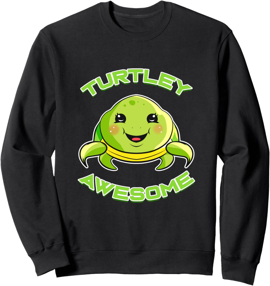 Schildkröte Turtley Awesome Ozeanologen Schildkröten Sweatshirt
