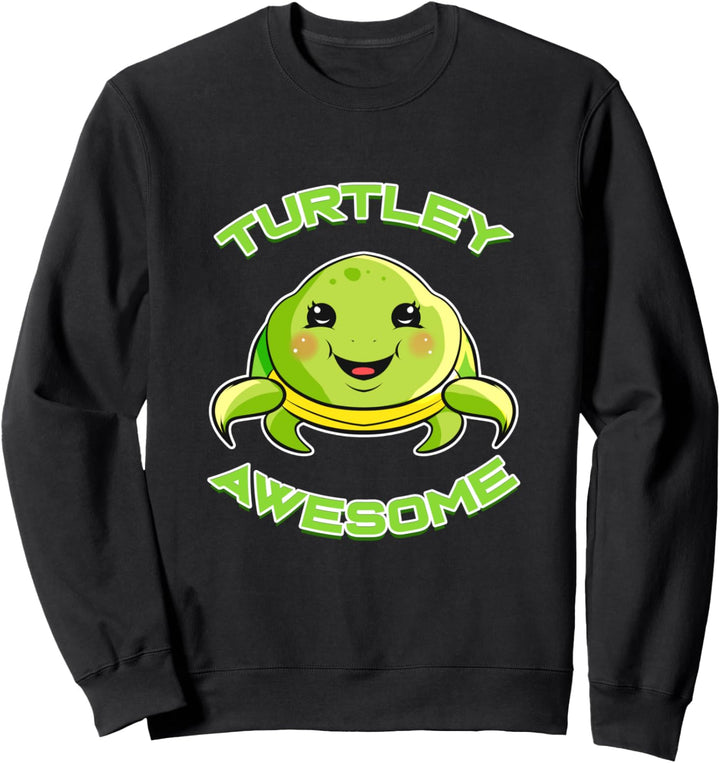 Schildkröte Turtley Awesome Ozeanologen Schildkröten Sweatshirt