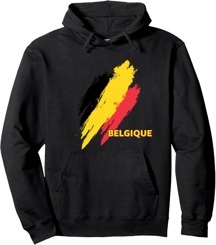 Flagge Belgien Pullover Hoodie