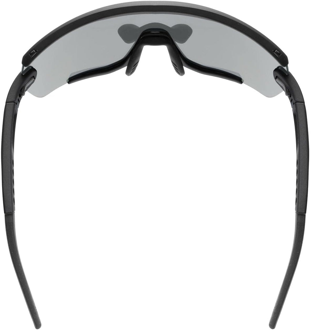 Uvex Unisex Sportstyle 236 S Set Sportbrille (1er Pack) Einheitsgrösse black matt/mirror silver, Ein