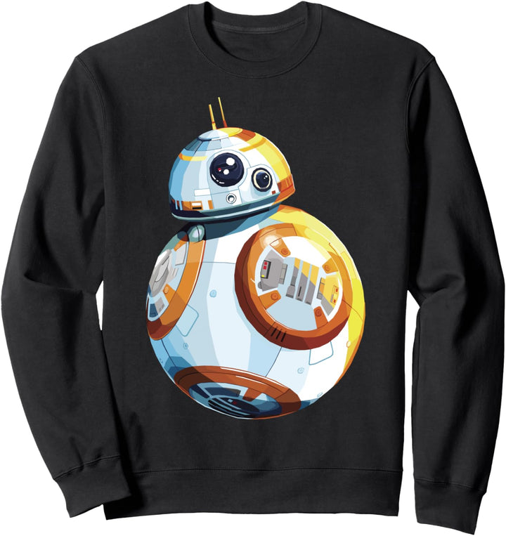 Star Wars The Force Awakens BB-8 Detailed Portrait Sweatshirt