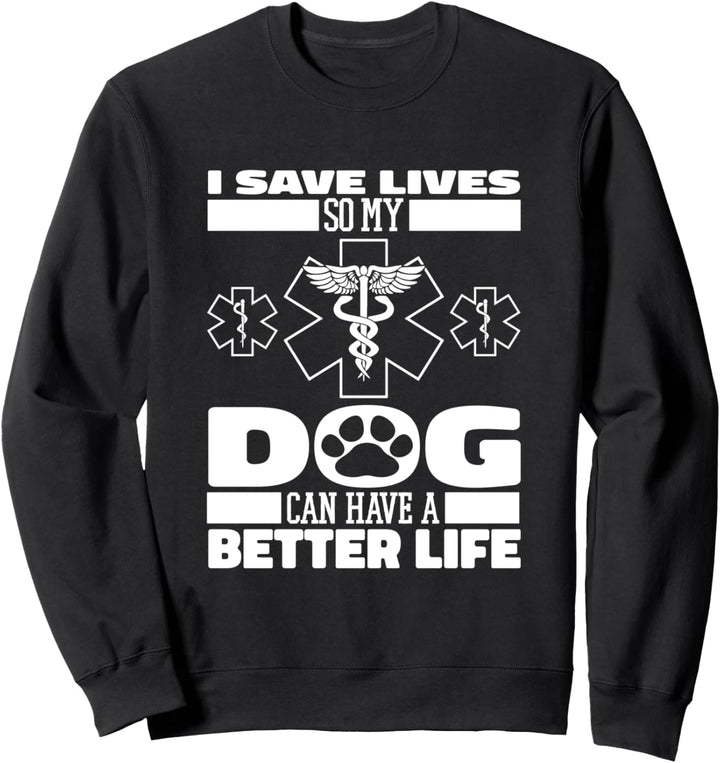 Sanitäter Hund Rettungssanitäter - Rettungsdienst Sweatshirt