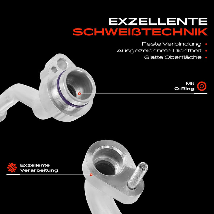 Frankberg Klimaleitung Klimaschlauch Druckleitung Kompatibel mit P.a.s.s.a.t 3G2 CB2 1.4L 2014-2022